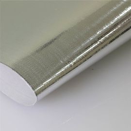 화염 저항하는 알류미늄으로 처리된 유리제 피복, 알루미늄 영화 섬유유리 직물 AL7628